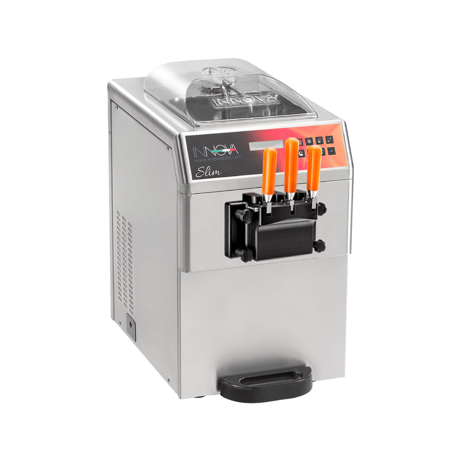 SLIM 3PA | 2 x 6.5l Soft Serve Machine with Air Pump and Stirrer - 2+1 Flavour