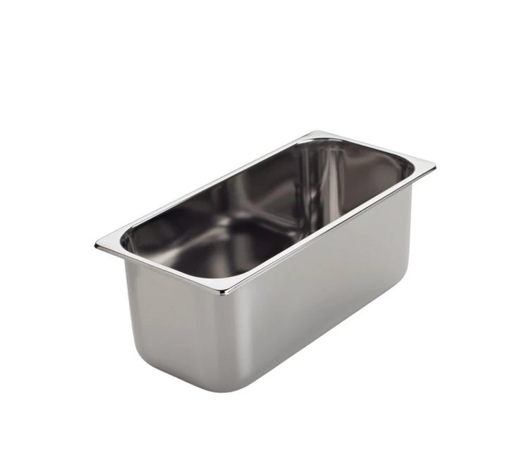 Gelato Pan - 360x165x120mm - 5Lt (Bright Annealed)